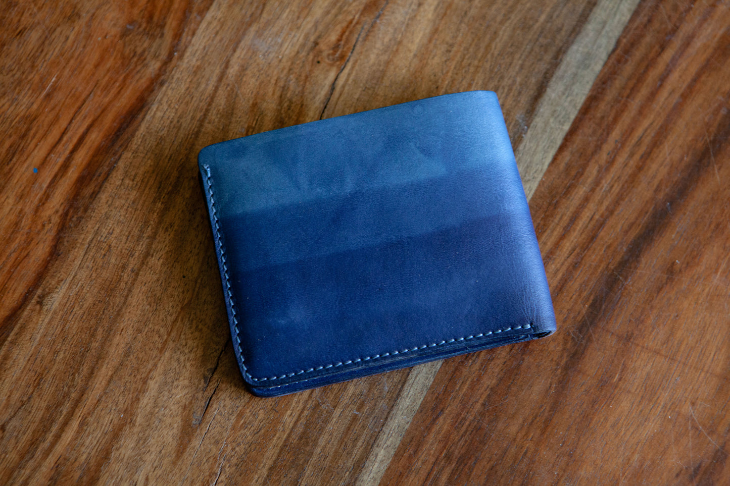 Indigo Surplus - Full Dip Gradient Indigo Bi-fold Wallet