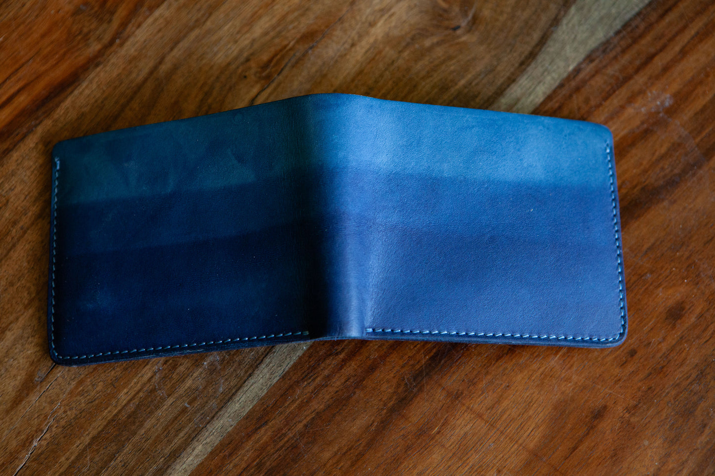 Indigo Surplus - Full Dip Gradient Indigo Bi-fold Wallet