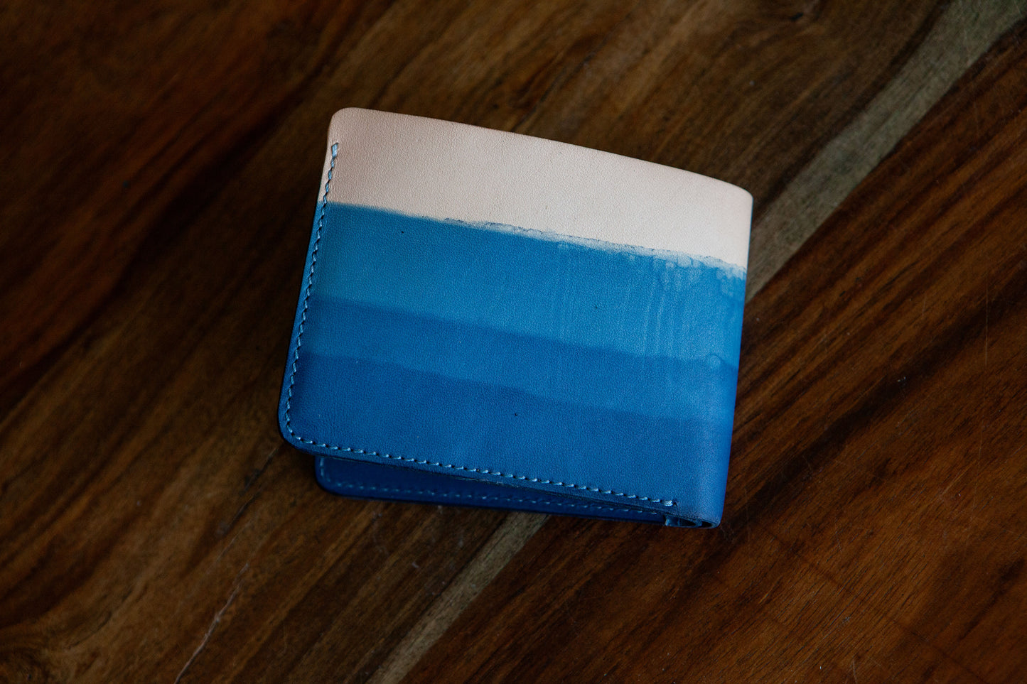 Indigo Surplus - Random OG 3-Dip Indigo Dyed Bifold