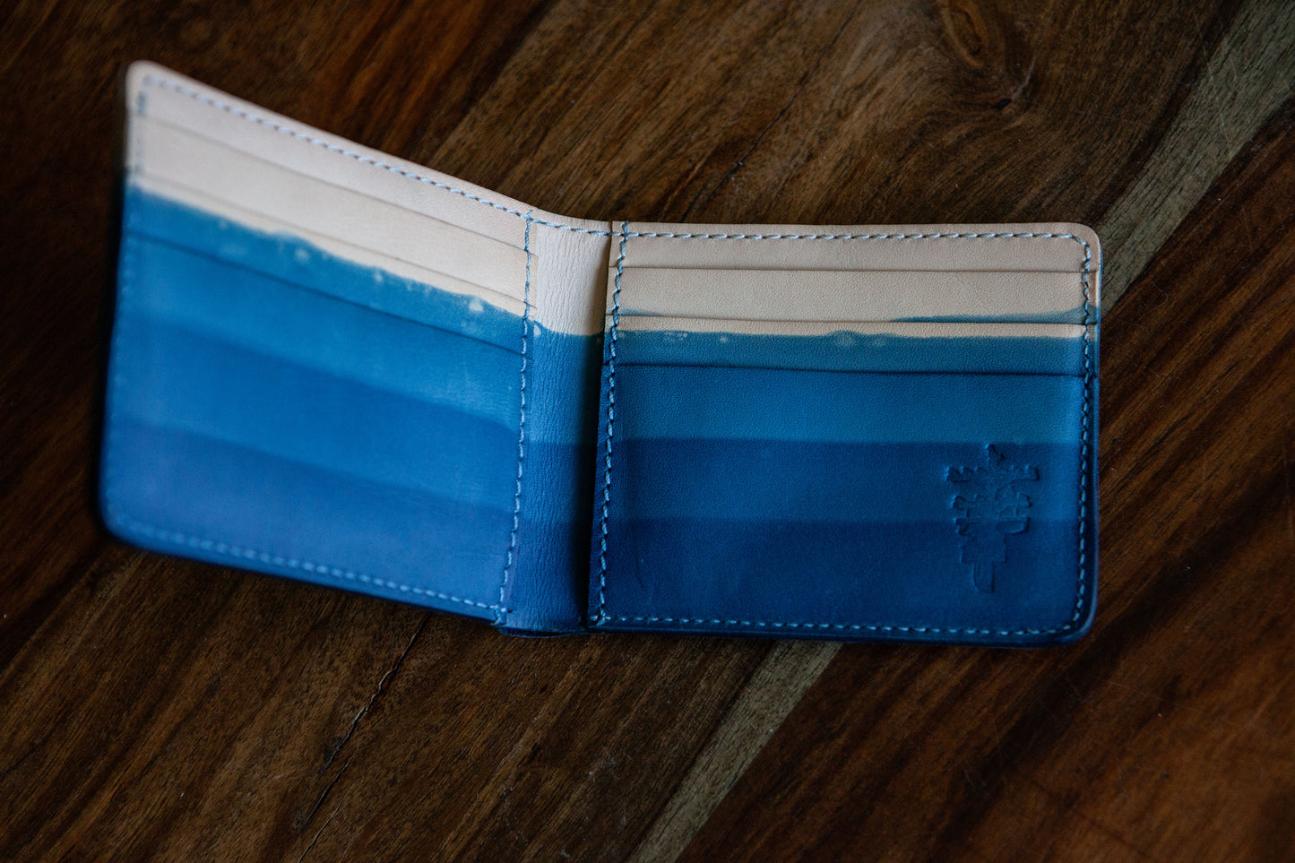 Indigo Surplus - Random OG 3-Dip Indigo Dyed Bifold