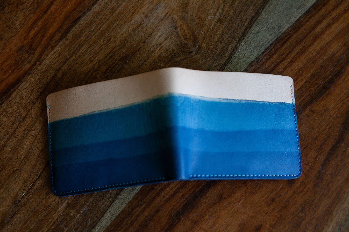 Indigo Surplus - Random OG 3-Dip Indigo Dyed Bifold