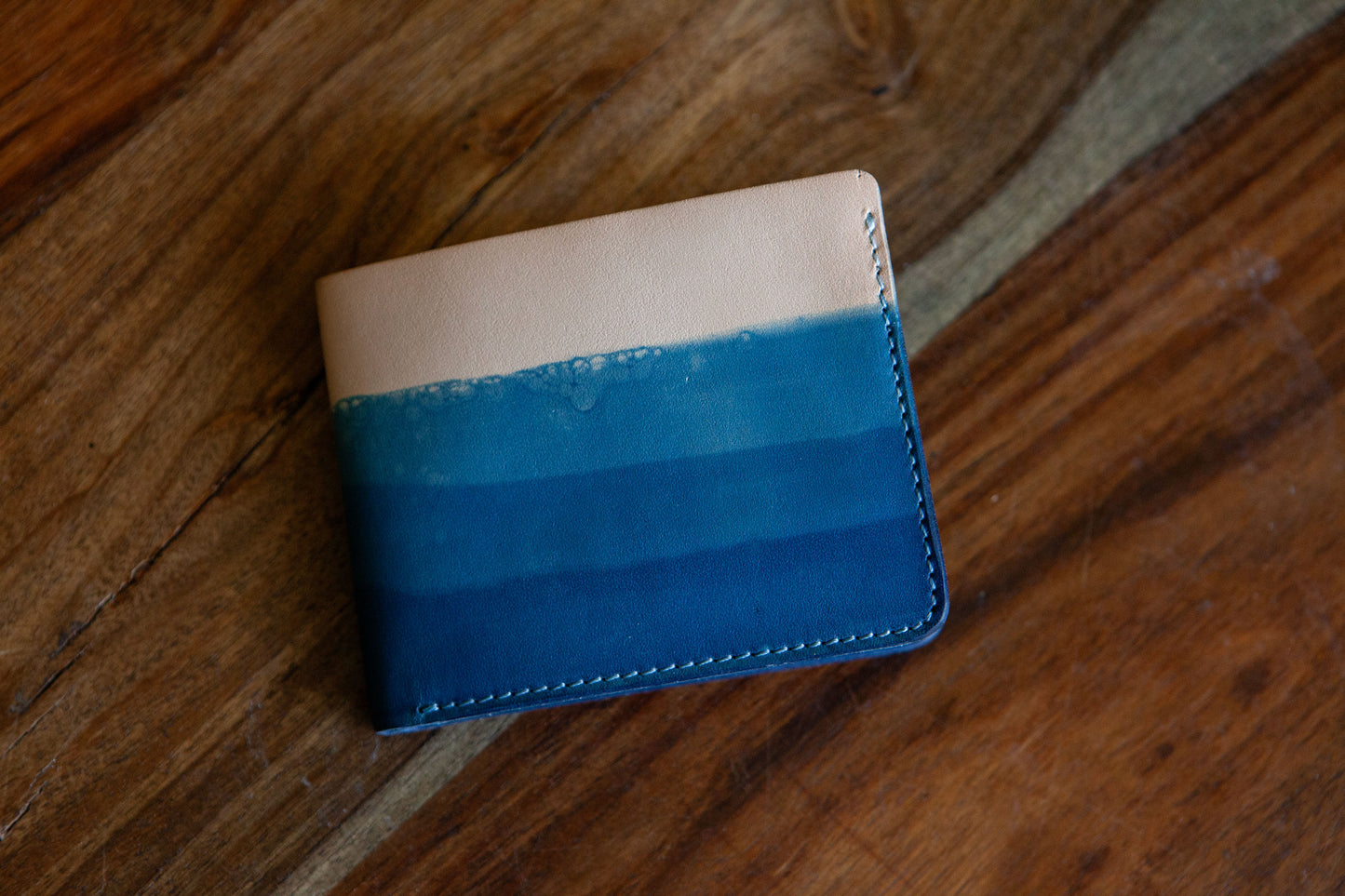 Indigo Surplus - Random OG 3-Dip Indigo Dyed Bifold