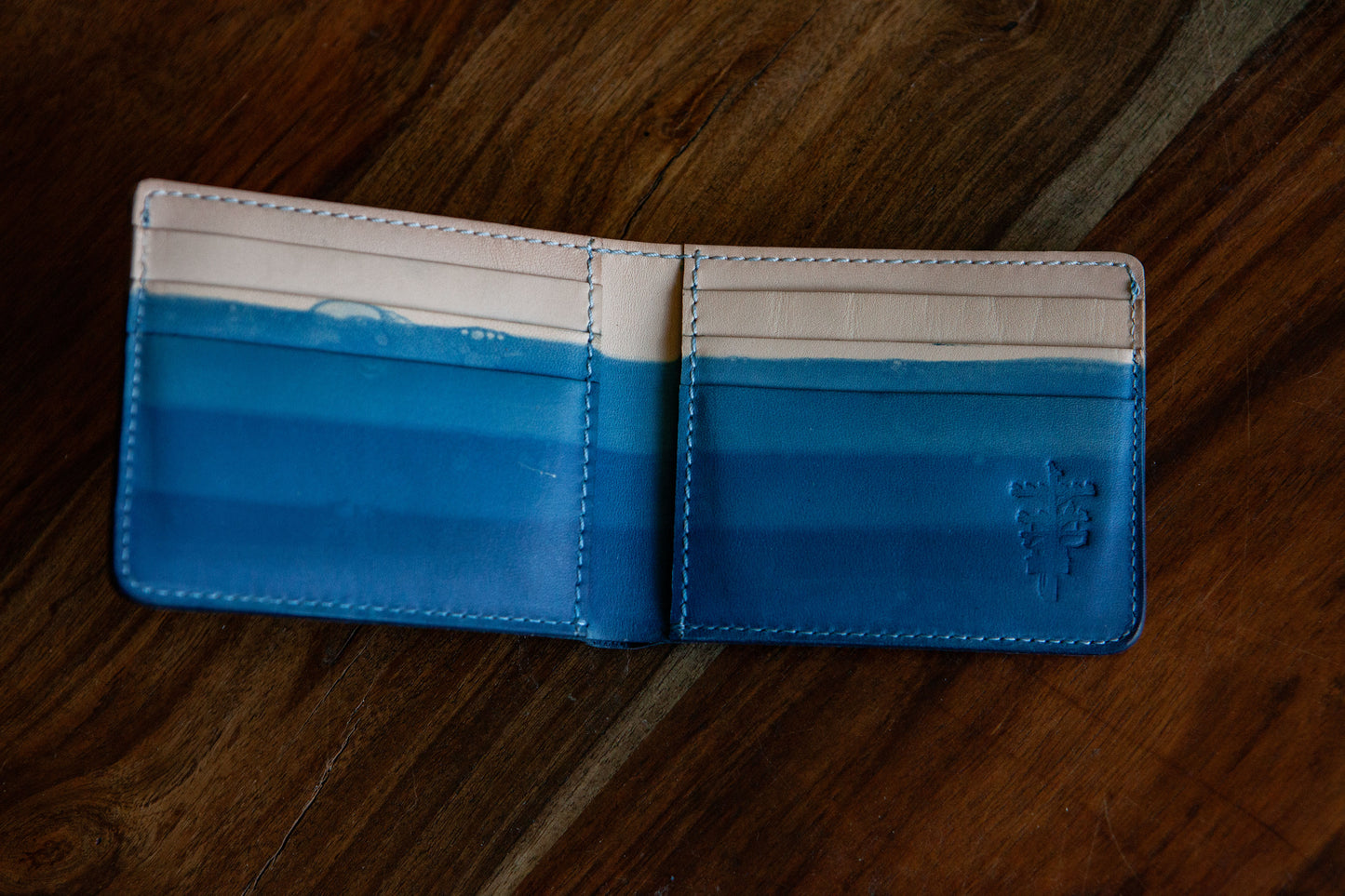 Indigo Surplus - Random OG 3-Dip Indigo Dyed Bifold