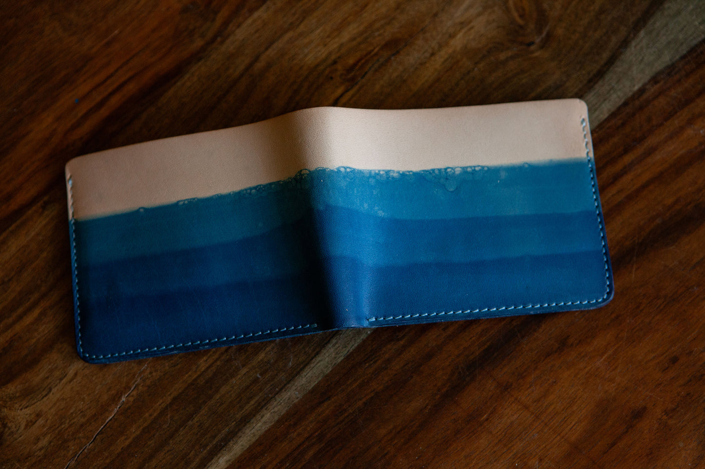 Indigo Surplus - Random OG 3-Dip Indigo Dyed Bifold