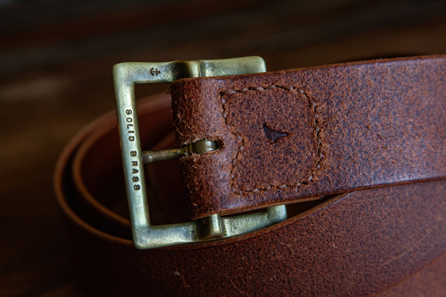 Antique Re-built Army Navy Garrison Belt